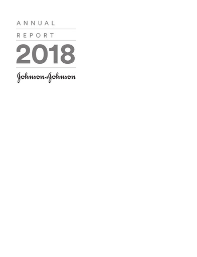 Thumbnail Johnson & Johnson Jahresbericht 2018