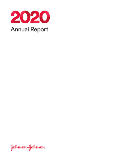 Thumbnail Johnson & Johnson Annual Report 2020