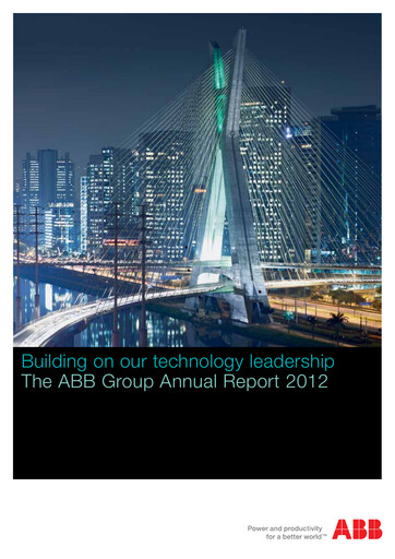 Thumbnail ABB Annual Report 2012