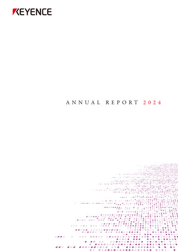 Thumbnail Keyence Annual Report 2024