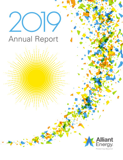 Thumbnail Alliant Energy Annual Report 2019